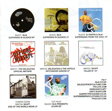 DJ Nappa* & Inja : WideOpen (CD, Album)