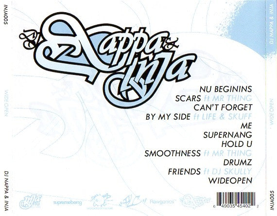 DJ Nappa* & Inja : WideOpen (CD, Album)