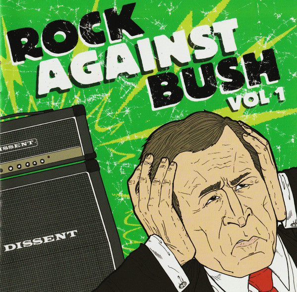 Various : Rock Against Bush Vol 1 (CD, Comp + DVD-V, Comp, NTSC)