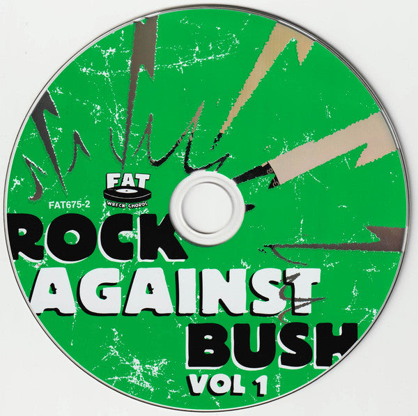 Various : Rock Against Bush Vol 1 (CD, Comp + DVD-V, Comp, NTSC)