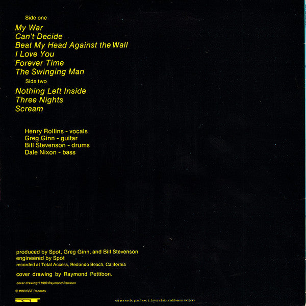 Black Flag : My War (LP, Album)