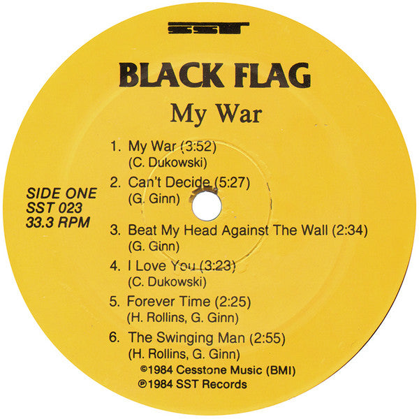 Black Flag : My War (LP, Album)