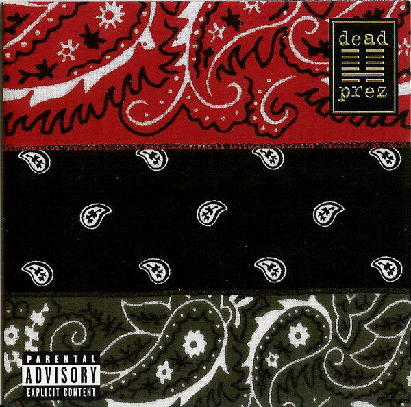 dead prez : RBG (Revolutionary But Gangsta) (CD, Album)