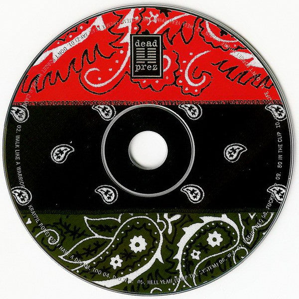 dead prez : RBG (Revolutionary But Gangsta) (CD, Album)