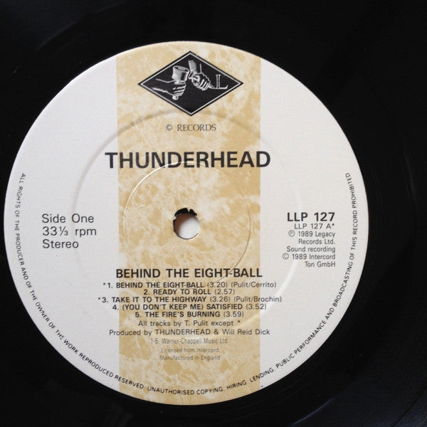 Thunderhead (3) : Behind The Eight-Ball (LP, Album)