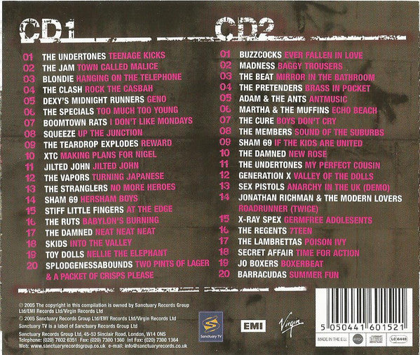 Various : Teenage Kicks (2xCD, Comp)
