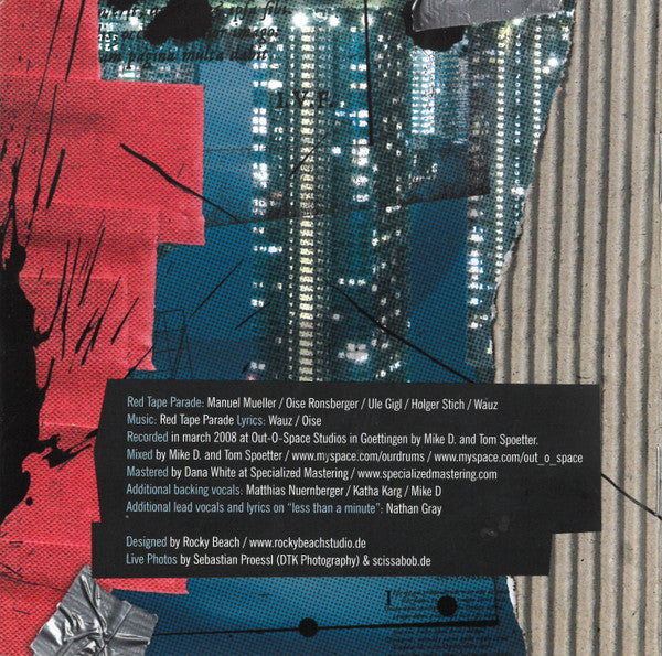 Red Tape Parade : Ballads Of The Flexible Bullet (CD, Album)