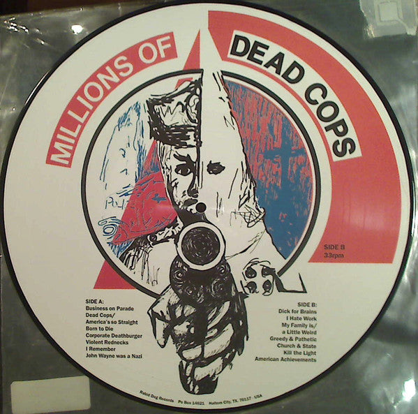 M.D.C.* : Millions Of Dead Cops (LP, Album, Pic)