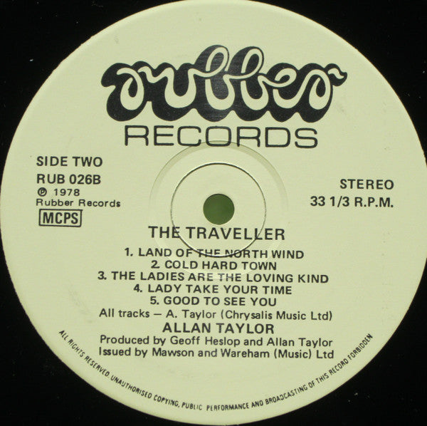 Allan Taylor : The Traveller (LP, Album)