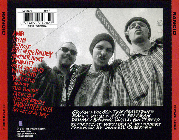 Rancid : Rancid (CD, Album, RE, DAD)