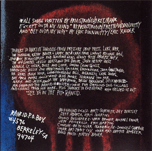 Rancid : Rancid (CD, Album, RE, DAD)