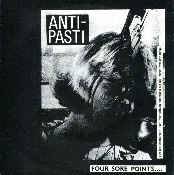 Anti-Pasti : Four Sore Points.... (7", EP, RE)