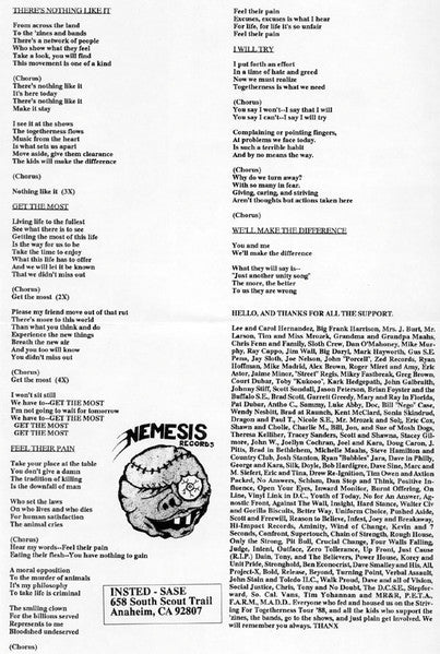 Insted : We'll Make The Difference (7", EP, RP)