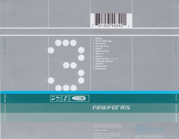 Roni Size / Reprazent : New Forms (CD, Album, RP)