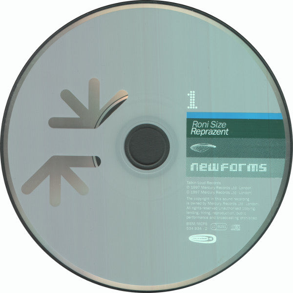 Roni Size / Reprazent : New Forms (CD, Album, RP)