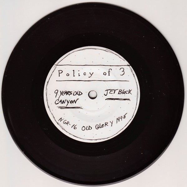 Policy Of 3 : American Woodworking (7")
