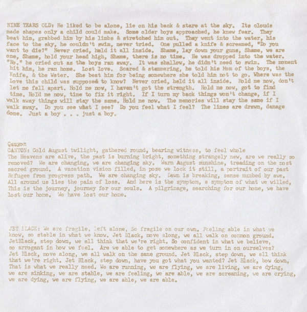 Policy Of 3 : American Woodworking (7")