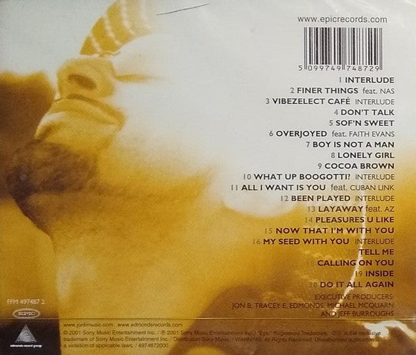 Jon B : Pleasures U Like (CD, Album)