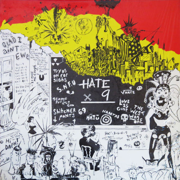 Hate X 9 : Hard To Be U.S. (LP, Album)