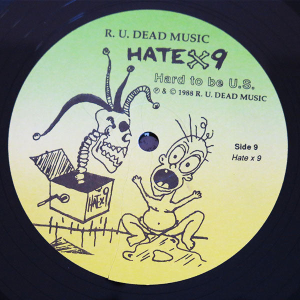 Hate X 9 : Hard To Be U.S. (LP, Album)