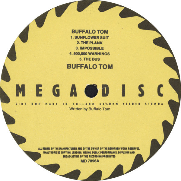Buffalo Tom : Buffalo Tom (LP, Album)