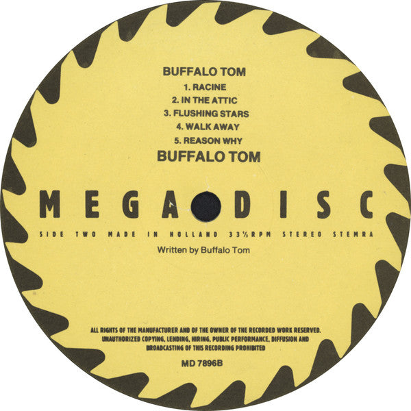 Buffalo Tom : Buffalo Tom (LP, Album)