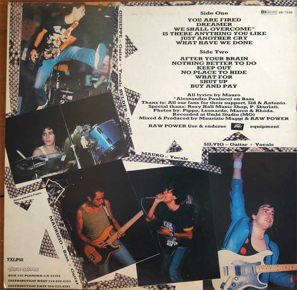 Raw Power (2) : After Your Brain (LP, Album)