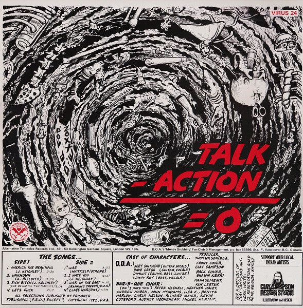 D.O.A. (2) : War On 45 (12", EP)