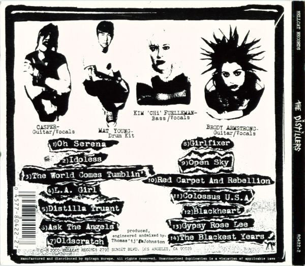 The Distillers : The Distillers (CD, Album, Dig)