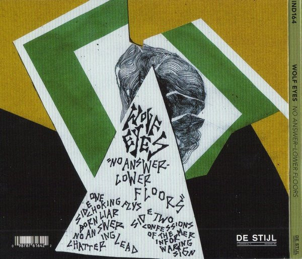 Wolf Eyes : No Answer-Lower Floors (CD, Album)