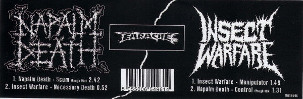 Napalm Death / Insect Warfare : Napalm Death / Insect Warfare (7", RSD, Ltd, Pic)