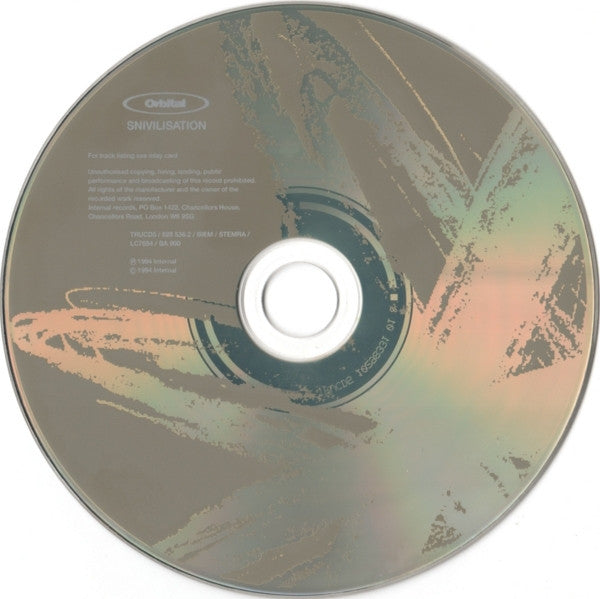 Orbital : Snivilisation (CD, Album, RP)