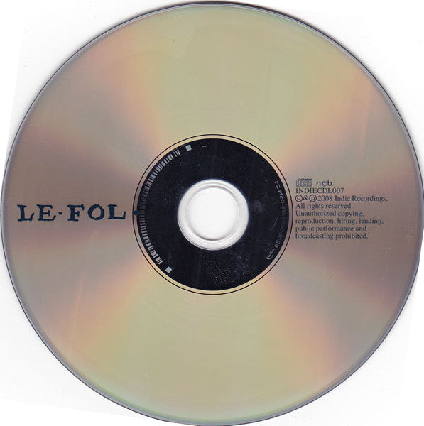 Audrey Horne : Le∙Fol∙ (CD, Album, Enh, Dig)
