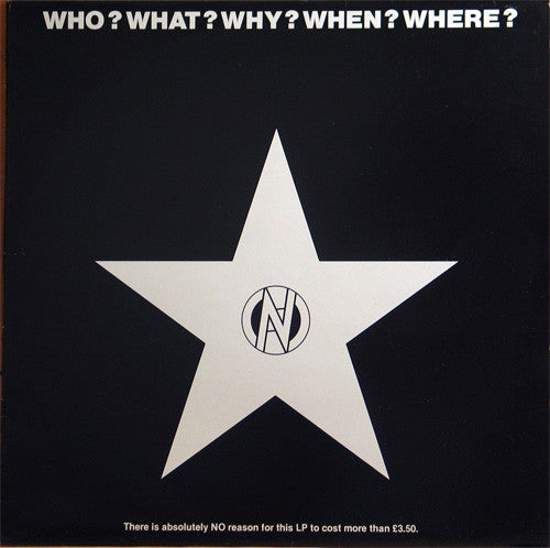 Various : Who? What? Why? When? Where? (LP, Comp)