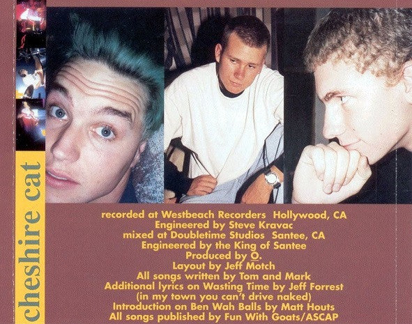Blink-182 : Cheshire Cat (CD, Album, RE, RP)