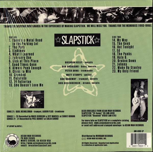 Slapstick : Slapstick (LP, Comp)