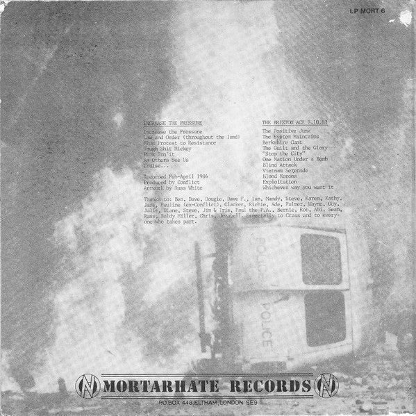 Conflict (2) : Increase The Pressure (LP, Album)