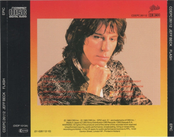 Jeff Beck : Flash (CD, Album)