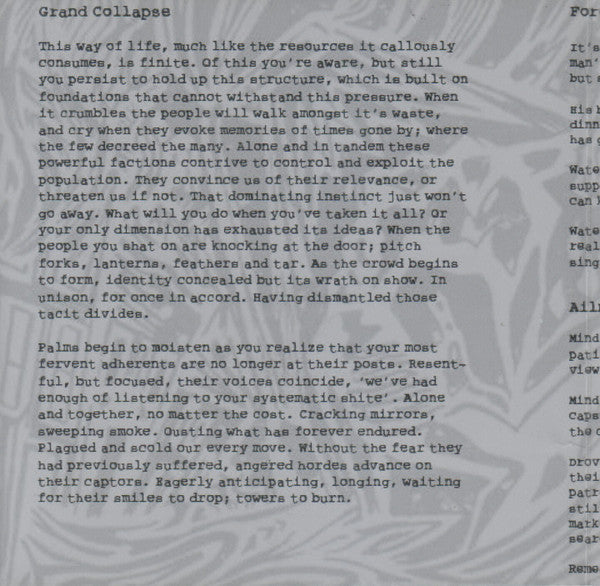 Grand Collapse : Grand Collapse (7", EP)