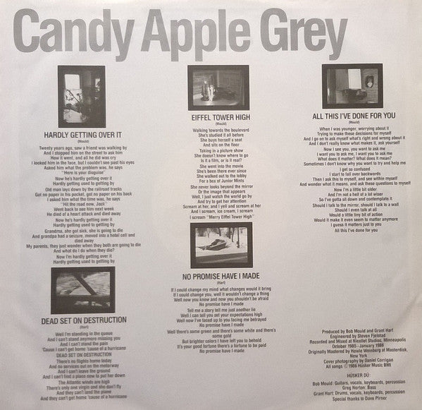 Hüsker Dü : Candy Apple Grey (LP, Album)