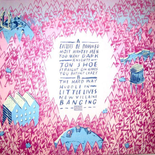 Bangers (2) : Dude Trips Collected Recordings '08-'09 (LP, Comp, Blu)