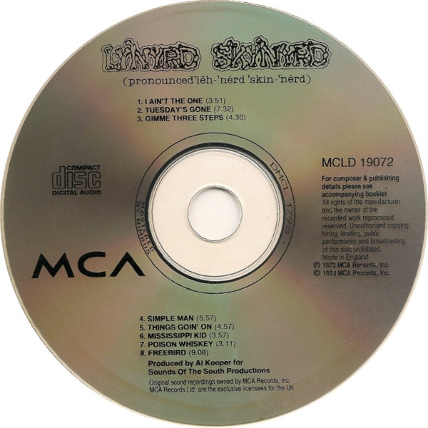Lynyrd Skynyrd : (Pronounced 'Lĕh-'nérd 'Skin-'nérd) (CD, Album, RE)