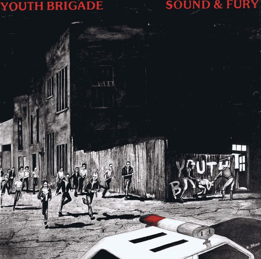 Youth Brigade : Sound & Fury (LP, Album, RP)