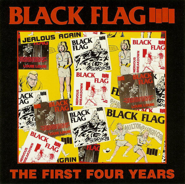 Black Flag : The First Four Years (CD, Comp, RE)