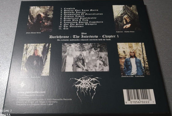 Darkthrone : Soulside Journey (CD, Album, Enh, Ltd, RE, RM, Dig)