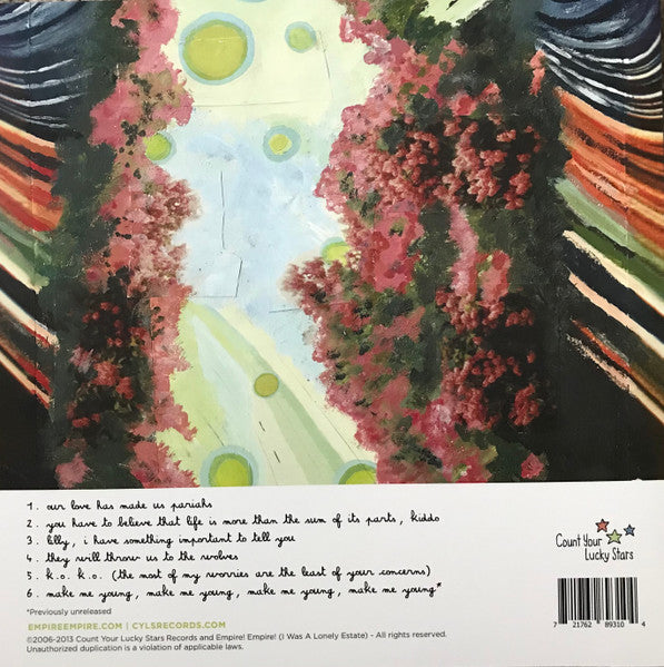 Empire! Empire! (I Was A Lonely Estate) : When The Sea Became A Giant (10", EP, Ltd, RE, RM, Tri)