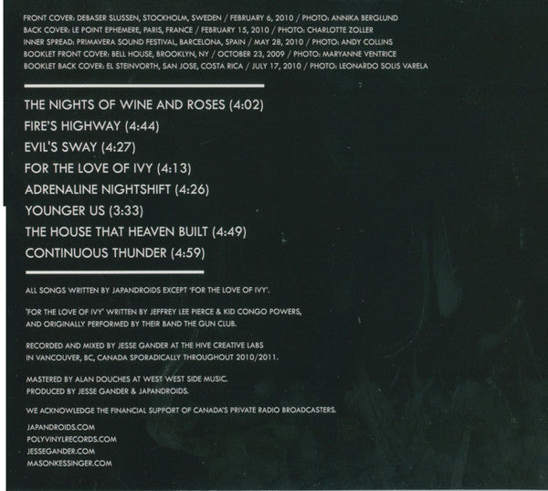 Japandroids : Celebration Rock (CD, Album, Dig)