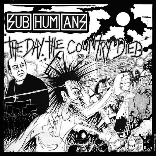 Subhumans : The Day The Country Died (LP, Album, RE, RP)