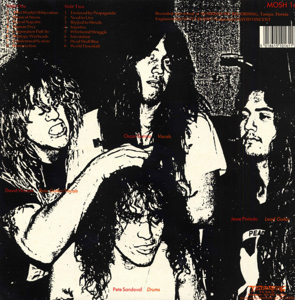 Terrorizer : World Downfall (LP, Album, Inn)