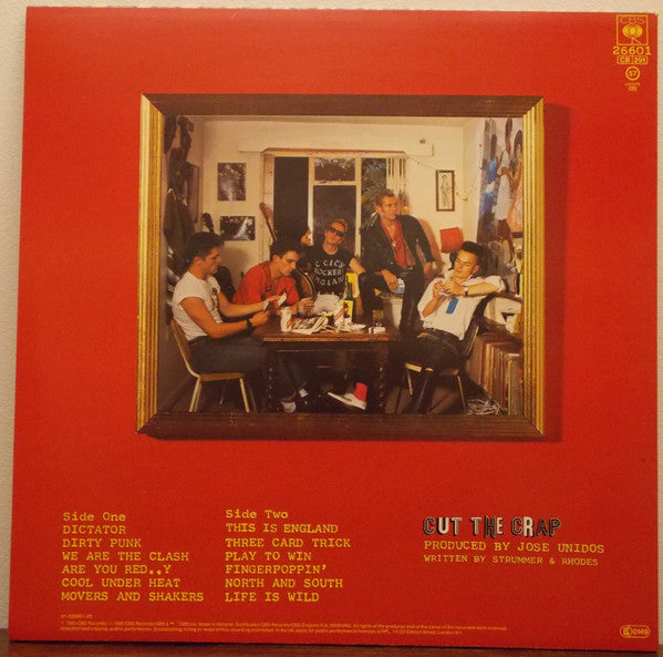 The Clash : Cut The Crap (LP, Album)